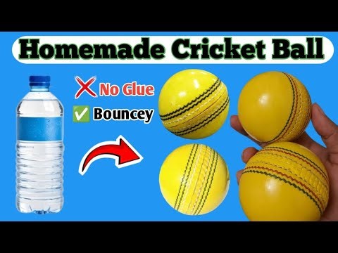 How to make Cricket Ball / Leather Cricket Ball with water / ball kaise Banaye || Cricket Ball 🏀🏏