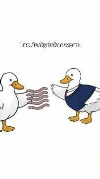 Ducky explains Taxes #animation #knowledge #uk
