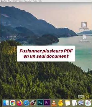 Utiliser Aperçu pour combiner des documents PDF sur votre Mac