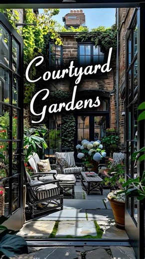 Secret Escapes | Lush Urban Courtyard Gardens