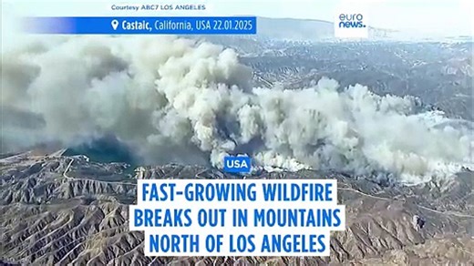 New wildfire breaks out in LA triggering more evacuations