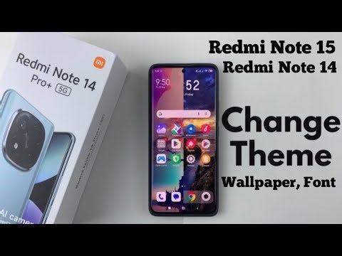 Redmi Note 15 Theme | Redmi note 14 theme/Wallpaper Setting