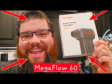 Watch the BRAND NEW MF60 unboxed and in ACTION! - WOLFBOX MF60 Air Duster