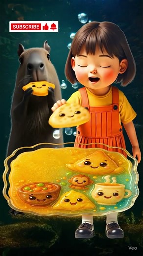 Tasting Indian Food Gummies! 🫓🥟🍛🥛 | Squid Girl & Capybara | Lolli TV