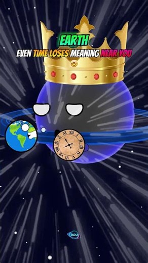 Black Hole Against White Hole #space #animation #solarsystem