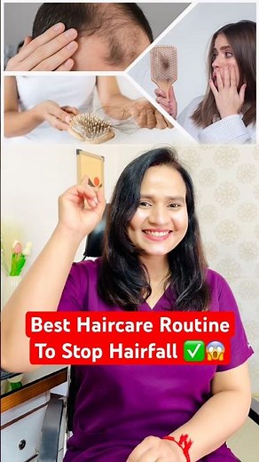 Best Haircare Routine To Stop Hairfall ✅ | #doctorrajni #skincare #haircare # #explore #hairfall