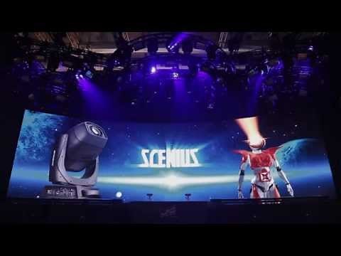 Clay Paky Scenius and Spheriscan demo @ Prolight+Sound 2015