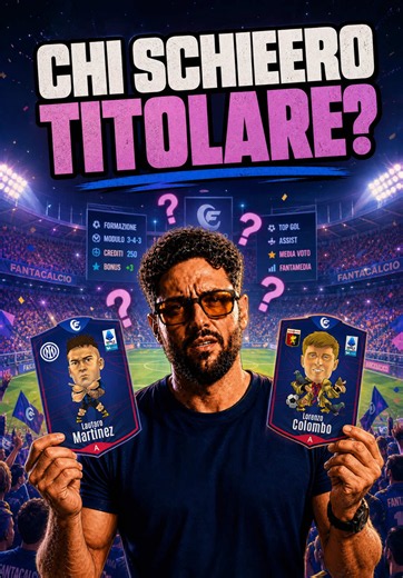 DITEMI SE FACCIO BENE?? #fantacalcio #inter #genoa #lautaro #colombo