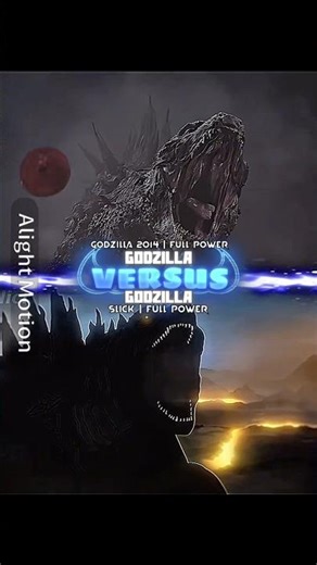 Slick Godzilla VS Godzilla 2014 | bad edit