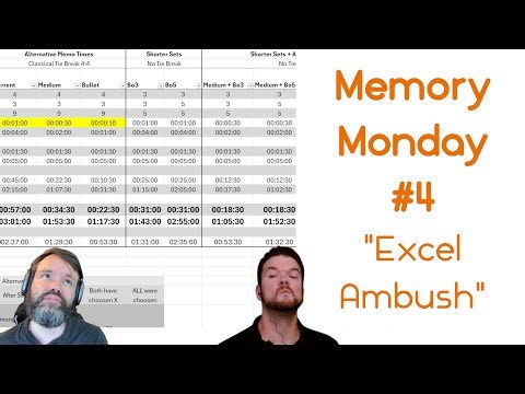 Memory Monday #4 – Simon Reinhard, Spreadsheets & the Future of Memory Sports
