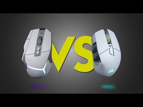 The Best White Gaming Mouse in 2025? (Corsair Scimitar Elite vs Logitech G502 X Plus)