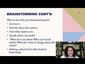 Prewriting Strategies