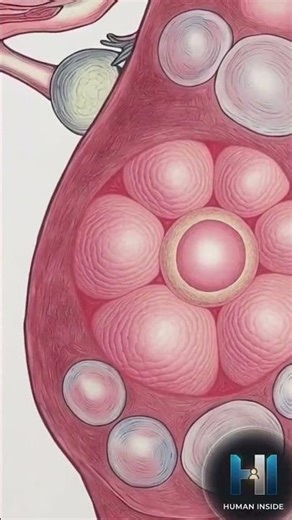 From Organs to Cells: Female Reproductive System Explained #shortfeed #healthawareness