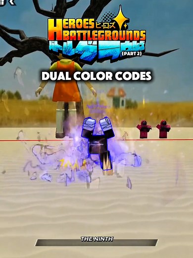 Heroes Battlegrounds Dual Color Codes Part 2 | New HBG Codes