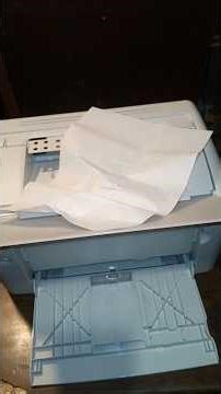 📠⚡ Canon I-SENSYS LBP3010 | How to Fix Paper Jam at Exit 🚀