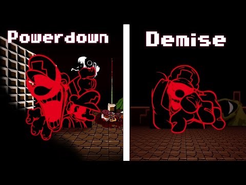 Powerdown And Demise But Every Turn A Different Character Sings It. (FNF Mario's Madness)