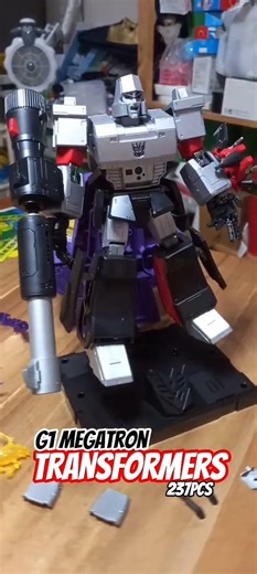 Blokees Transformers Action Edition G1 Megatron #blokeestransformers #blokees