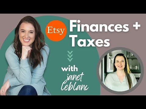 HOW TAXES WORK for Etsy sellers (Etsy finances explained)