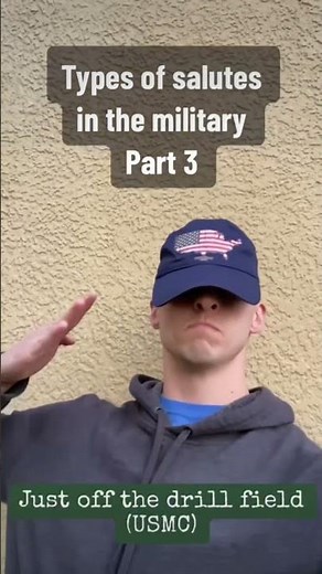 Types of Salutes You See in the Military - Part 3