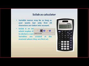 Power System Simulation Laboratory| Introduction to SciLab