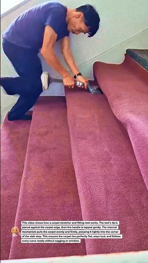 Professional Stair Carpet Installation Tool