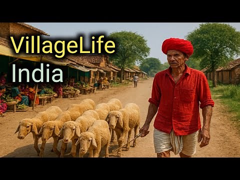 This Is The REAL India They Never Show You 🇮🇳 | Rural Life & Local Market Walk 4K