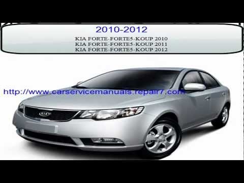 Kia Forte 2010 2011 2012 Workshop Service Repair Manual