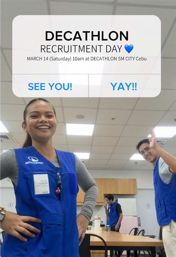 Join Us for Recruitment Day at Decathlon!