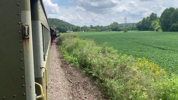 Nothing like relaxing on board a vintage train while listening to the clickety-clack sound of the track! Family fun is only a train ride away! Check us out at hvsry.org to plan your visit! | Hocking Valley Scenic Railway