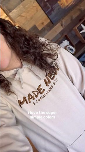 Christian Hoodie Inspired by 2 Corinthians 5:17 (Made New) #christianhoodie #christianfaith #bible