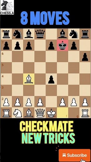 8 Move Killer Checkmate 🔥 | Chess Attack