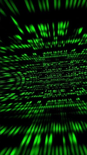 Matrix Code Tunnel Animation | Digital Green Data Flow Stock Footage in 4K #animation #videoediting