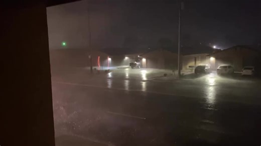 Severe Thunderstorm Brings Driving Rain and Winds to Yuma