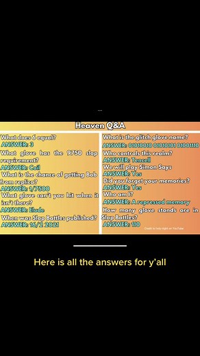 Recall Answers for Slap Battles - All Questions Solved