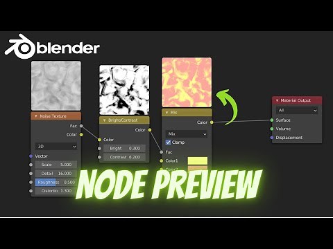 Node Preview Addon For Blender
