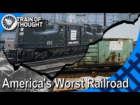 The record-breaking railroad bankruptcy - Penn Central
