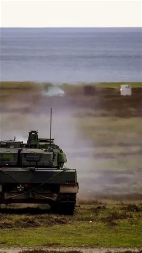 Tank Shell Ricochets Off Water! #tank #ricochet #water #physics #army #military