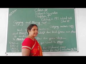 Class-3 Computer Chapter-4 By Madhu Srivastava