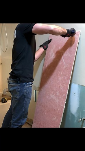 Any tips on hardibacker? I hate cutting this stuff. I got the carbide tipped knife per the instructions and I was still awful at it. In an earlier reel I used a really dull oscillating saw blade and this is why. Absolutely atrocious job here. Please help. #tile #tiles #tiledesign #tileinstallation #woodworking #diy #doityourself #handyman #handy #home #bathroom #flooring #flooringinstallation #floors | RLLWoodworks and DIY