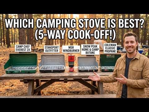 The 5 BEST Camping Stoves In Every Price Range! | Powerful, Portable & Budget to Premium 2026