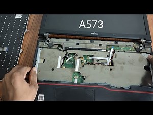 Fujitsu Lifebook A573 Hdd replacement with SSD . Fujitsu A573 Teardown. Renewed Fujitsu laptop