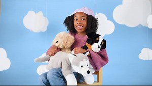 Hugs and Cuddles™ Rescue Center 10" Husky Plush, Ultra-Soft Fur, Includes Adoption Certificate, Ages 3