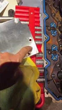 Dod delete valley cover ICT billet, installing OP sending unit adapter(1/4 drill bit)