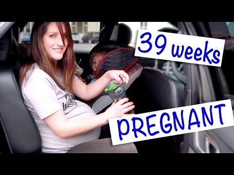 Big Baby Belly | 39 weeks pregnant | Road Trip