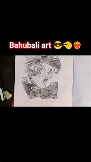 How to draw bahubali prabhas //@Prabhaskafan//How to draw prabhas//Baahubali: The Epic#art#draw