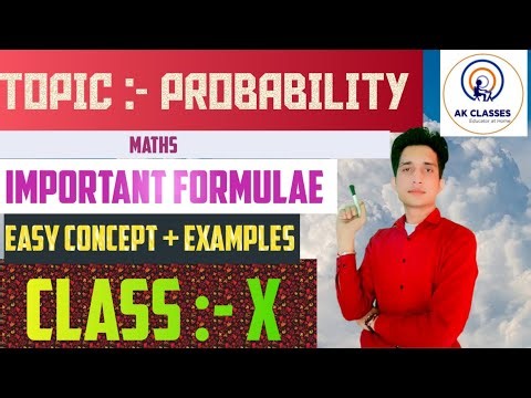 Probability Class 10 | सबसे आसान तरीका + Important Examples | Maths 100% Score |#mathstricks