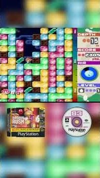 Mr Driller PS1 Gameplay from Demo 83! #Ps1 #playstation #arcade