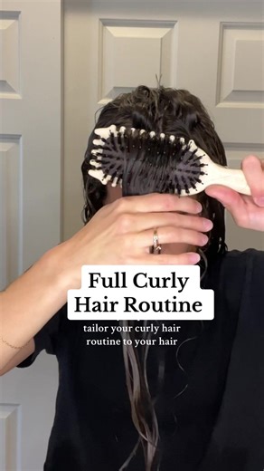 Simple Curly Hair Routine with Miche Gel