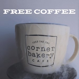 Have you gotten your free coffee yet?☕️ Swing by to fuel your Thanksgiving prep, or order online for pick up or delivery!* *Offer includes hand-roasted drip coffee only. Offer valid through 12/31. For participating locations and more details, visit http://cornerbakery.com/offers. | Corner Bakery