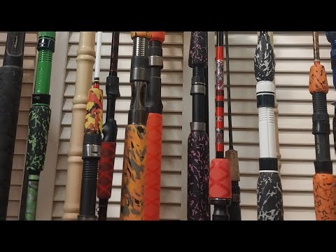 BigSrod's is live building custom fishing rods